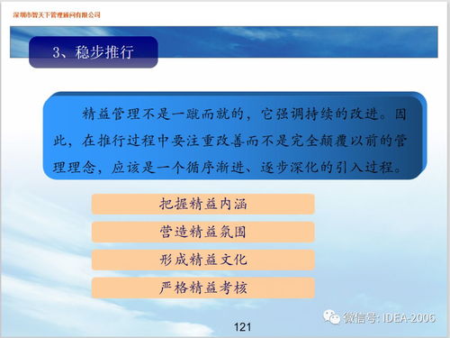 干货 企业精益管理教材 ppt